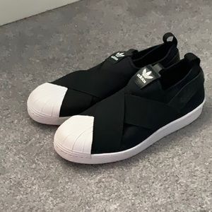 Adidas superstar slip on